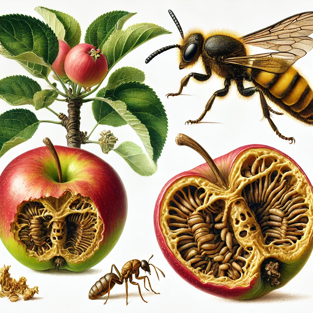 Apple Sawfly - Leslie Tuttle Gardening